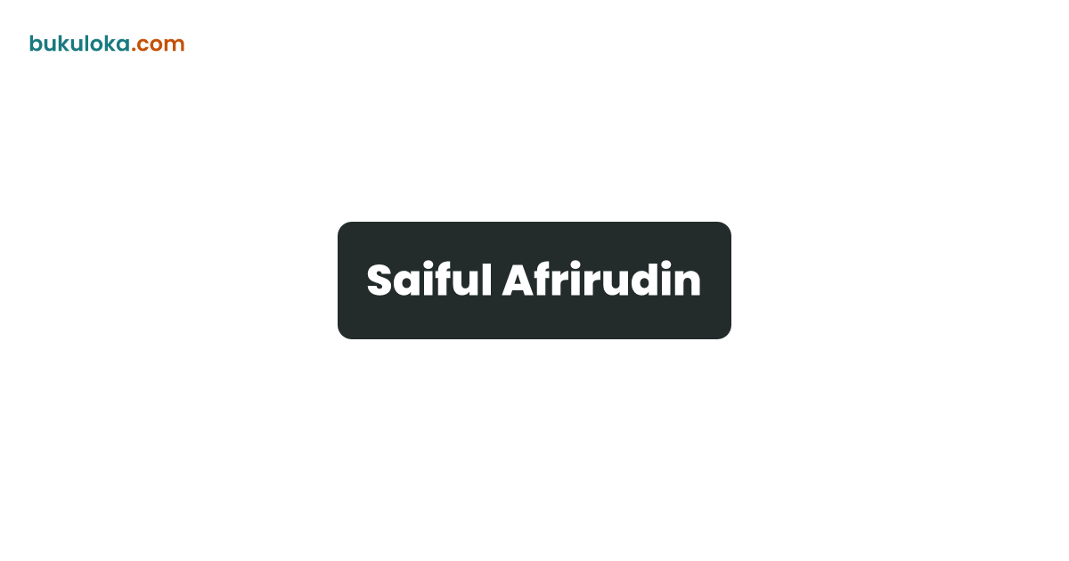 Saiful Afrirudin | Bukuloka